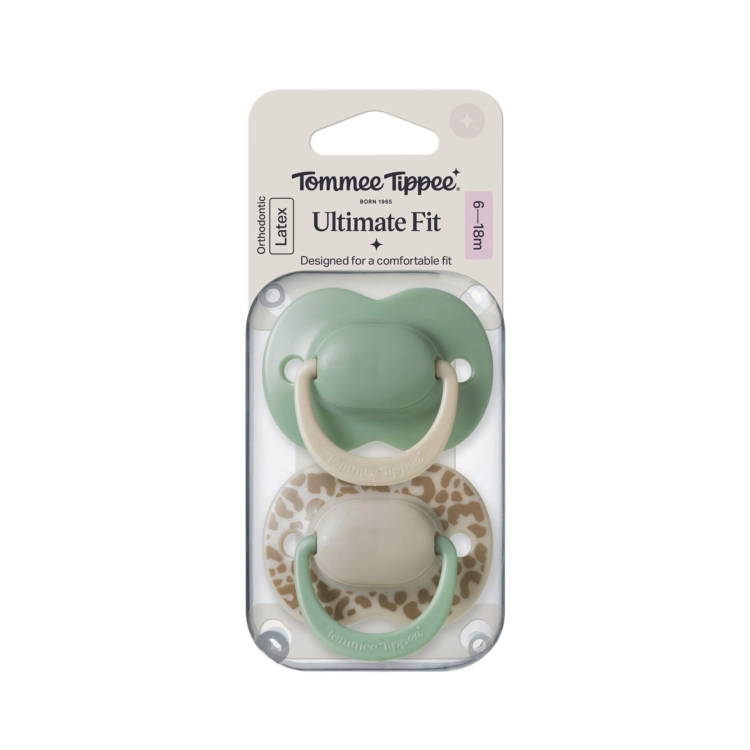 Tommee Tippee 2er-Pack Schnuller Latex 6-18M