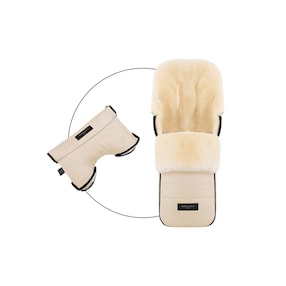 Ensemble avec chancelière d'hiver Flims et chauffe-mains Moffy