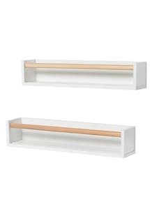 2er-Set Wandregale KONFETTI Kinderzimmer