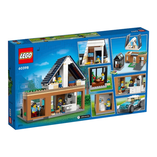 LEGO® - CITY - 60398 La maison familiale et la voiture électrique