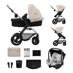 Kombikinderwagen MOOV 2 Air Trio-Set inkl. Babyschale MINK PRO