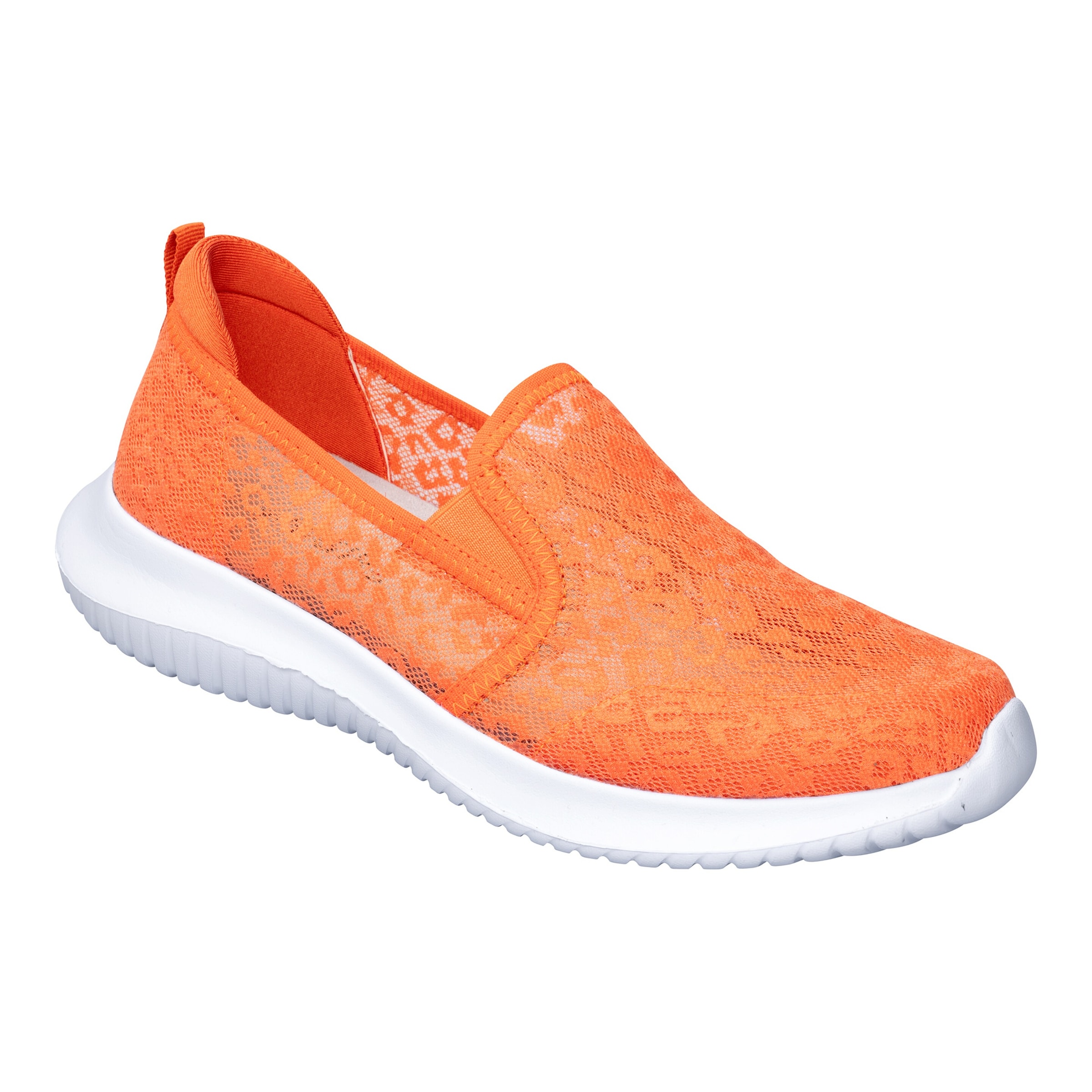 Stretch-Mokassin mit Spitze „Federleicht“