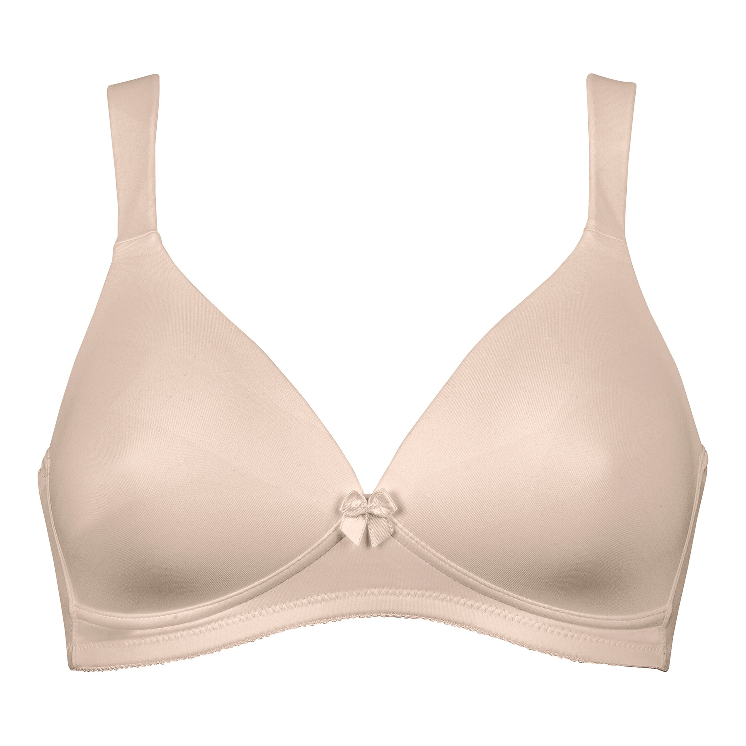 Soft BH mit Schale und Entlastungsträgern beige 70