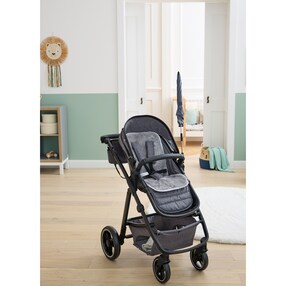 Lammfelleinlage für Kinderwagen, Buggy