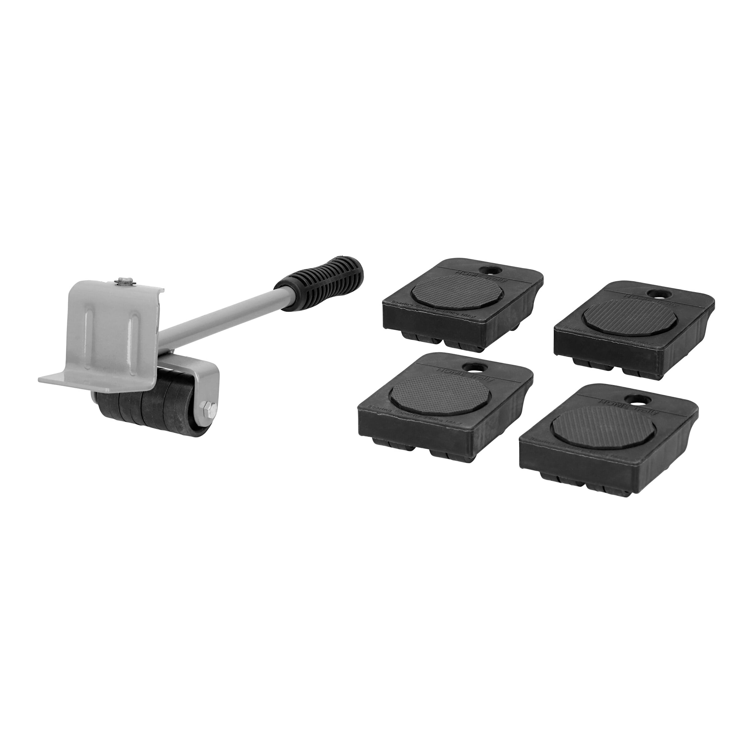 Möbelheber- und Transporthilfe-Set, 5-teilig schwarz