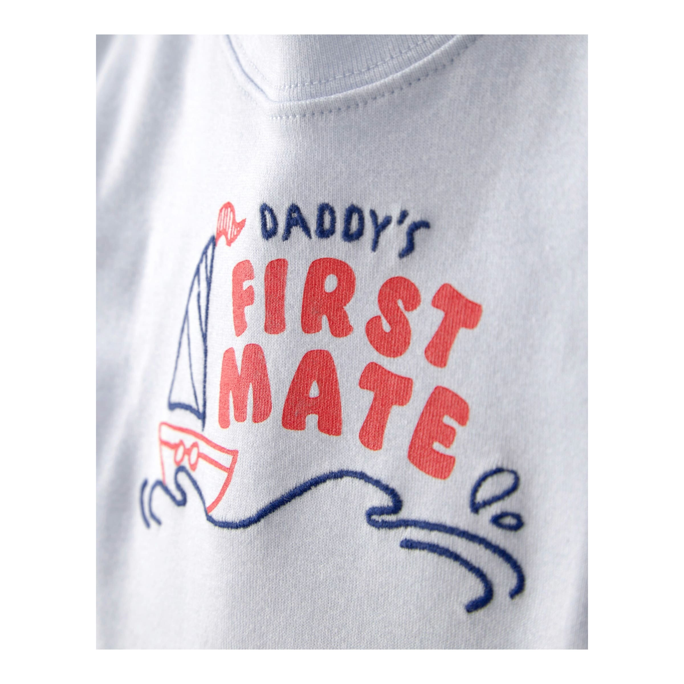 2-tlg. Set Body kurzarm und Jogginghose Segelboot