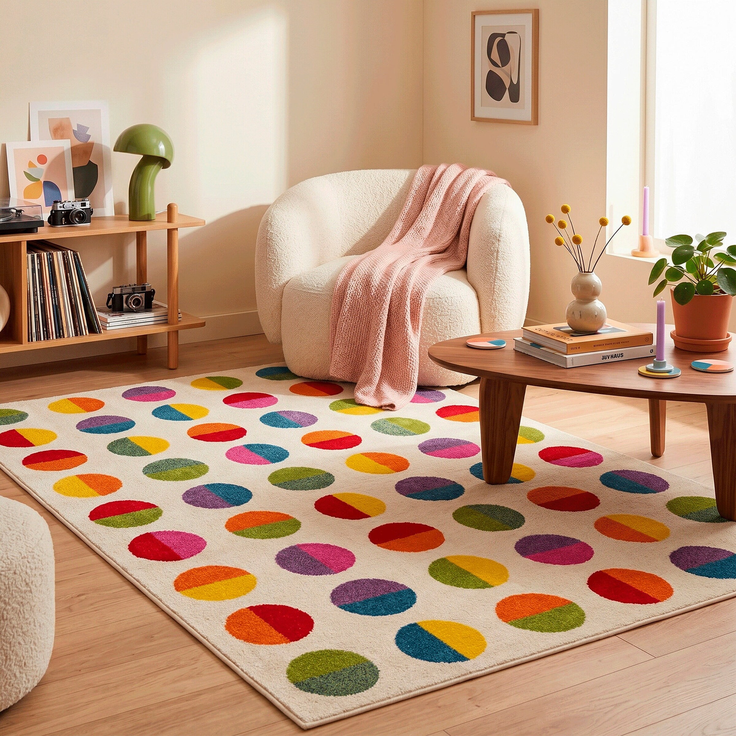 Pergamon Kinder Teppich Softstar Kids Fantasy Bunt