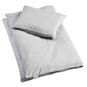 Baby Bettwäsche GOTS (70x80 cm)  – Ocean Grey
