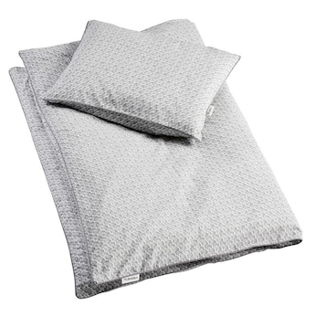 Baby Bettwäsche GOTS (70x80 cm)  – Ocean Grey