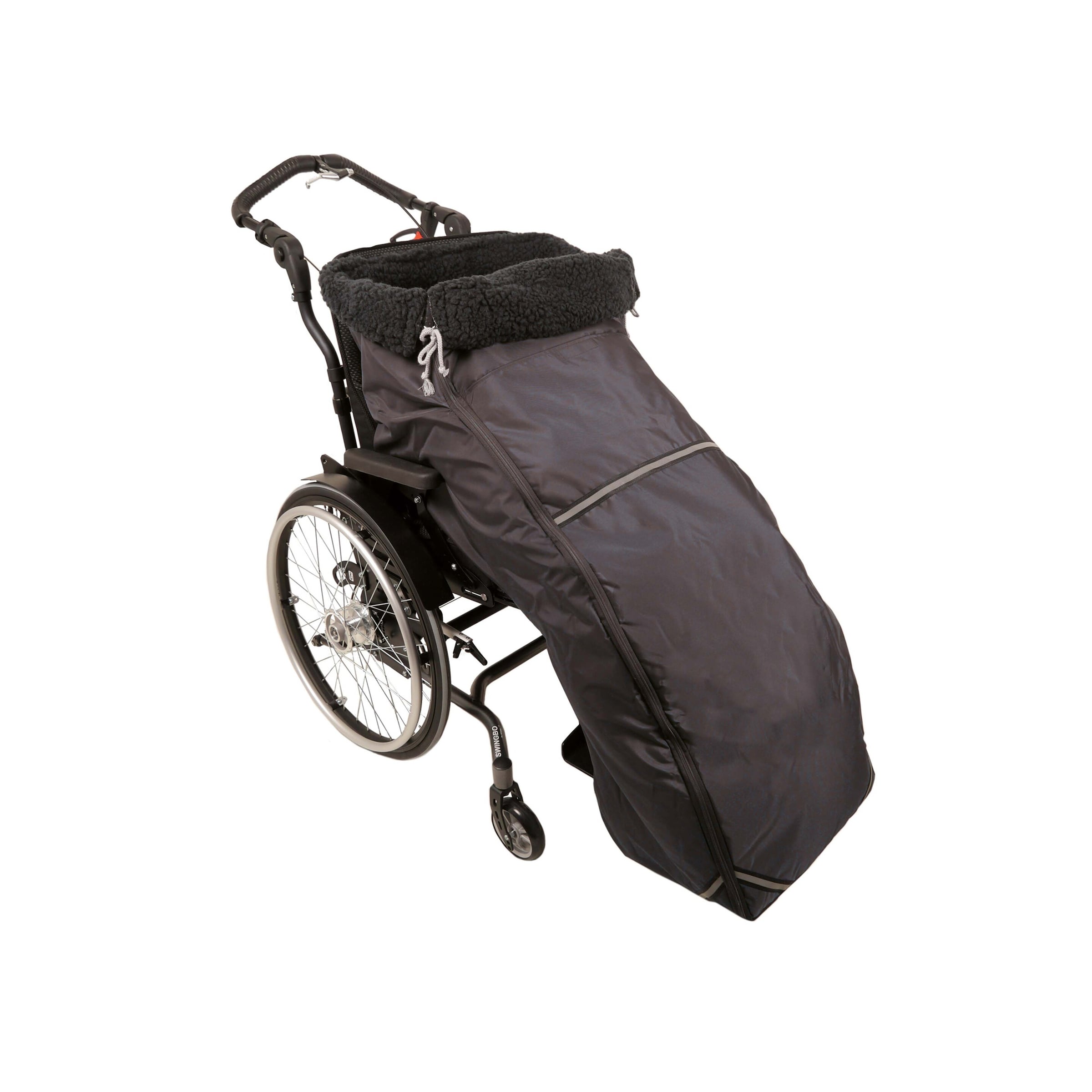Rollstuhl-Schlupfsack grau