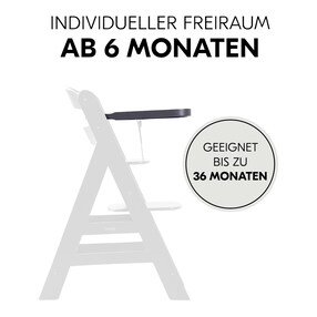 Hochstuhltisch Alpha Wooden Tray