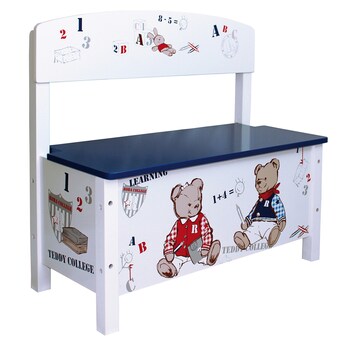 Kindertruhenbank Teddy College 