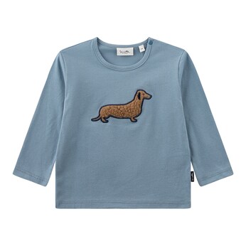Shirt langarm Plüsch-Dackel