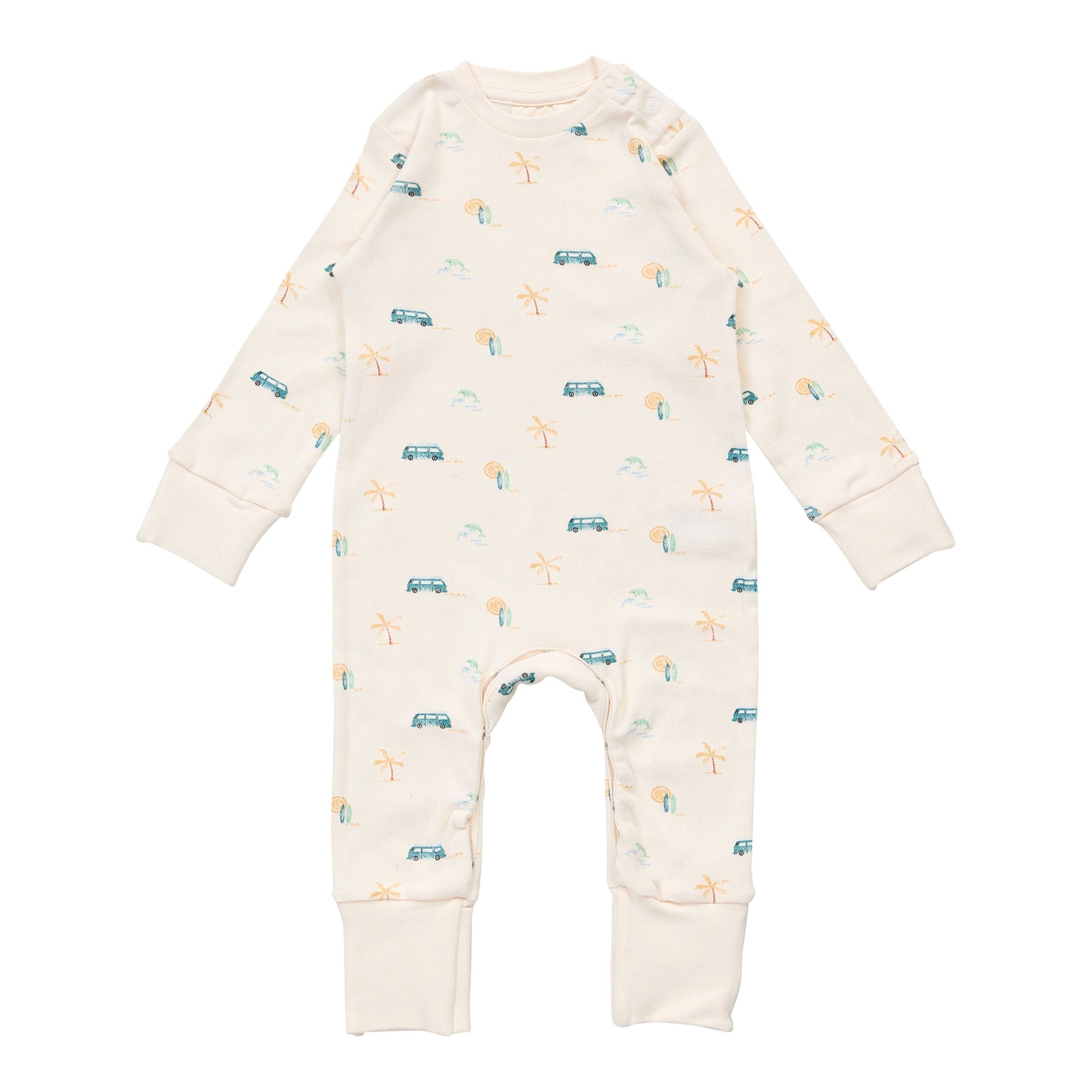 Sense Organics Overall mit Klappfuß Strand