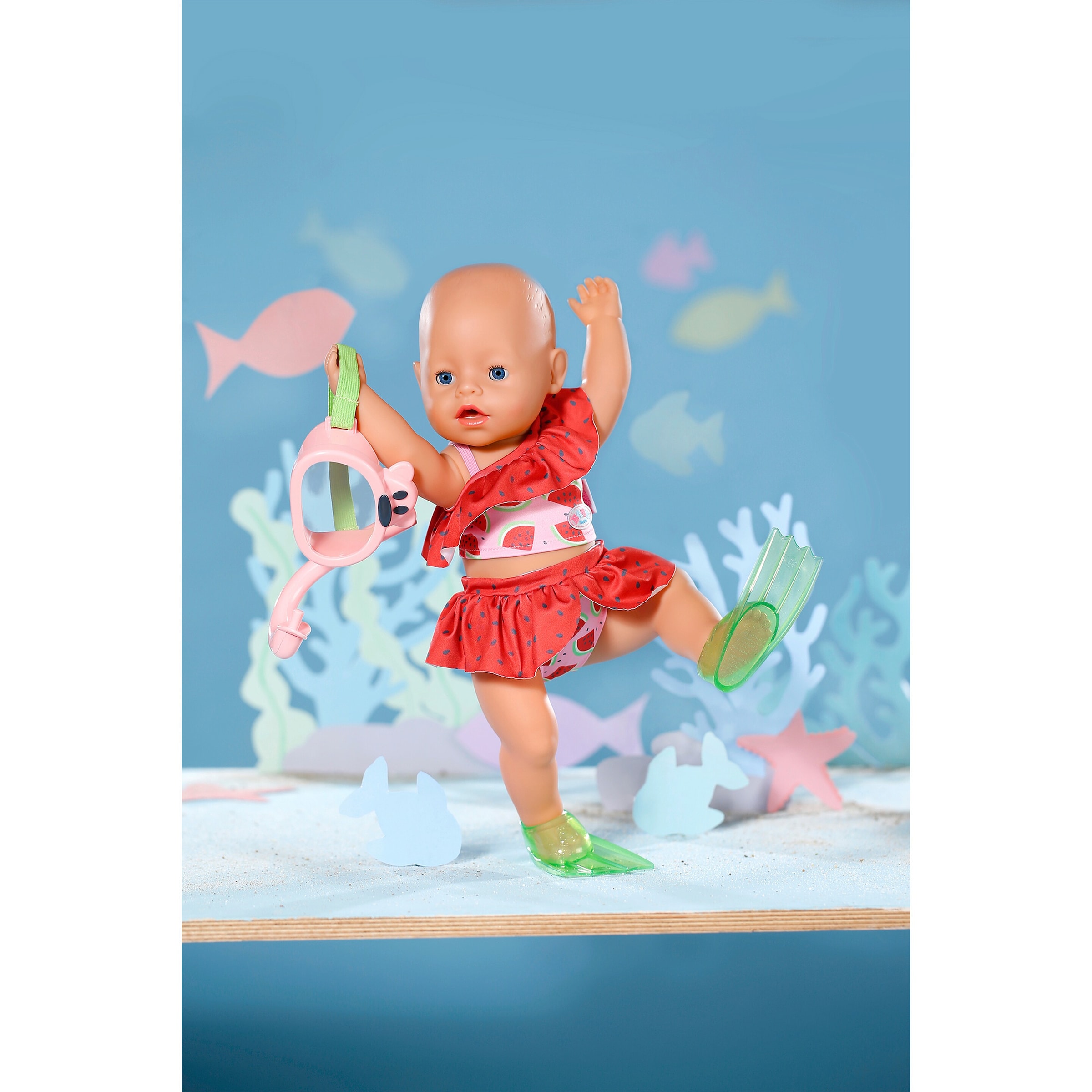 Puppen Schnorchel-Set 43cm