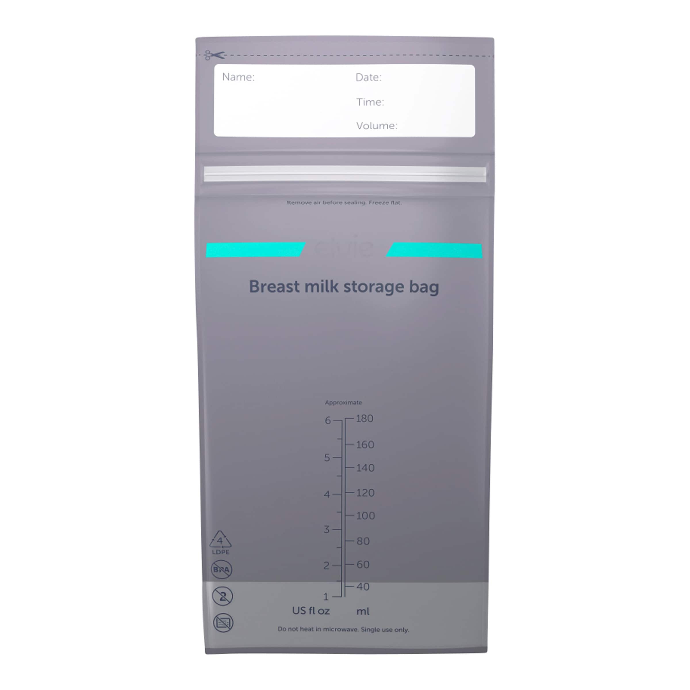 Mutttermilchbeutel 180 ml, 2 x 50 Stück