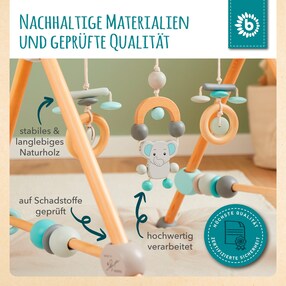 Spielbogen aus Holz - ab Geburt