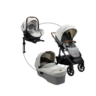 Kombikinderwagen Vinca Travel-Set inkl. Babyschale i-Level i-Size und Isofix-Basis i-Base LX