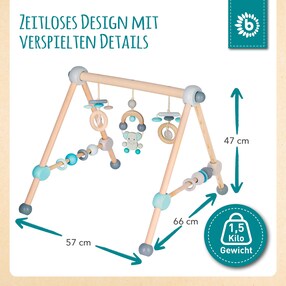Spielbogen aus Holz - ab Geburt