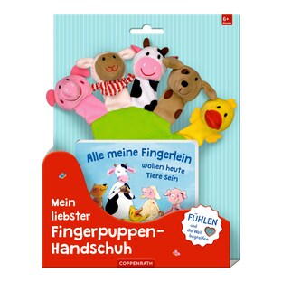 Mein liebster Fingerpuppen-Handschuh - Alle meine Fingerlein wollen heute Tiere sein