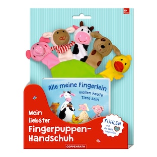 Mein liebster Fingerpuppen-Handschuh - Alle meine Fingerlein wollen heute Tiere sein