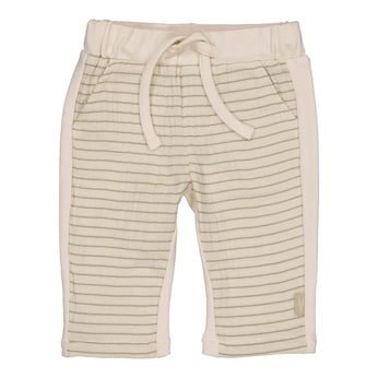Pantalon en mousseline rayé