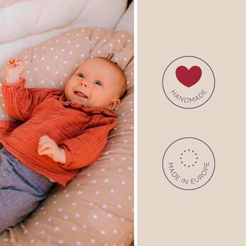 Bezug für Stillkissen in verschiedenen Farben