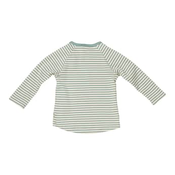 Raglanshirt langarm Ringel Kastanie