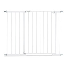 Tür- & Treppenschutzgitter Clear Step 2 inkl. Verlängerung 21 cm, 96-101 cm