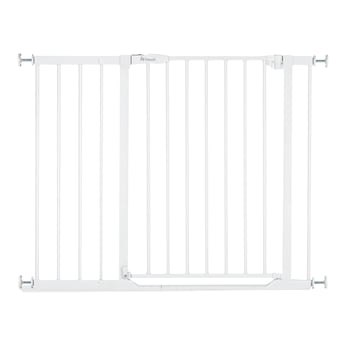 Barrière d’escalier et de porte Clear Step 2 avec extension 21 cm, 96-101 cm