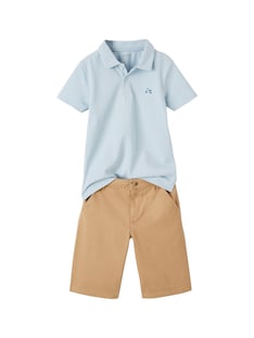 Jungen-Set: Poloshirt & Shorts
