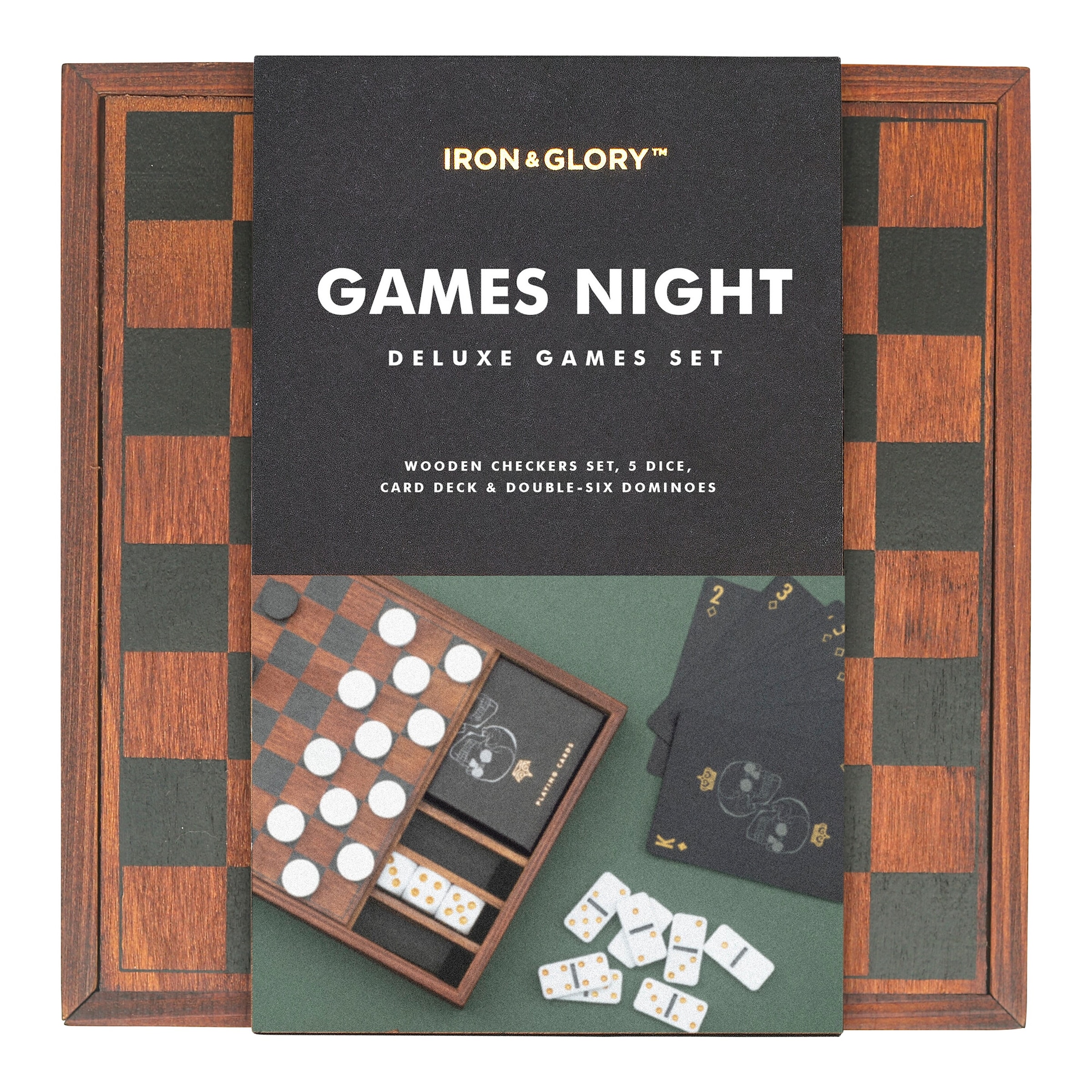 Holzspielset "Games Night"