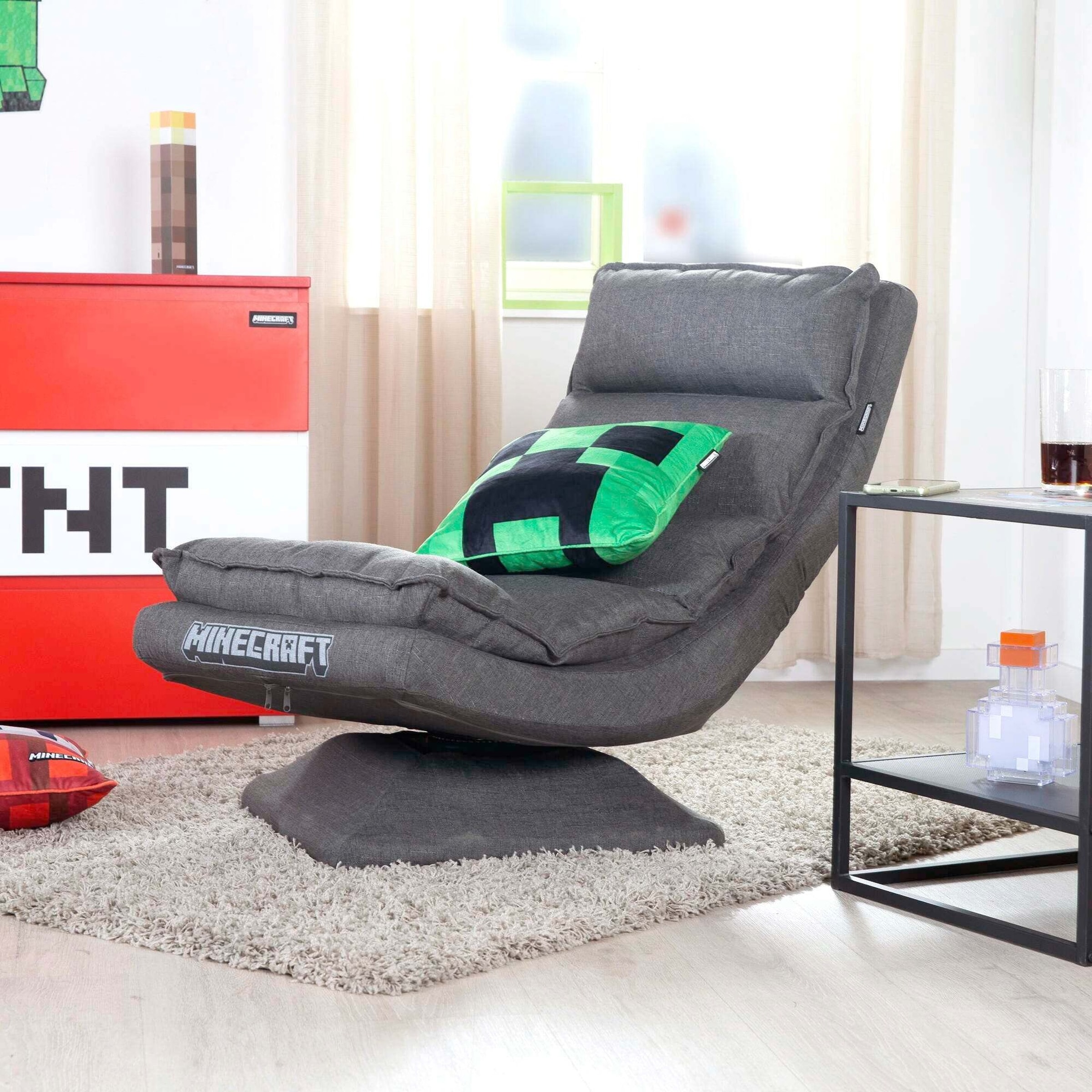 Roba gepolsterter Gaming-Sessel mit Drehfunktion, verstellbar Minecraft