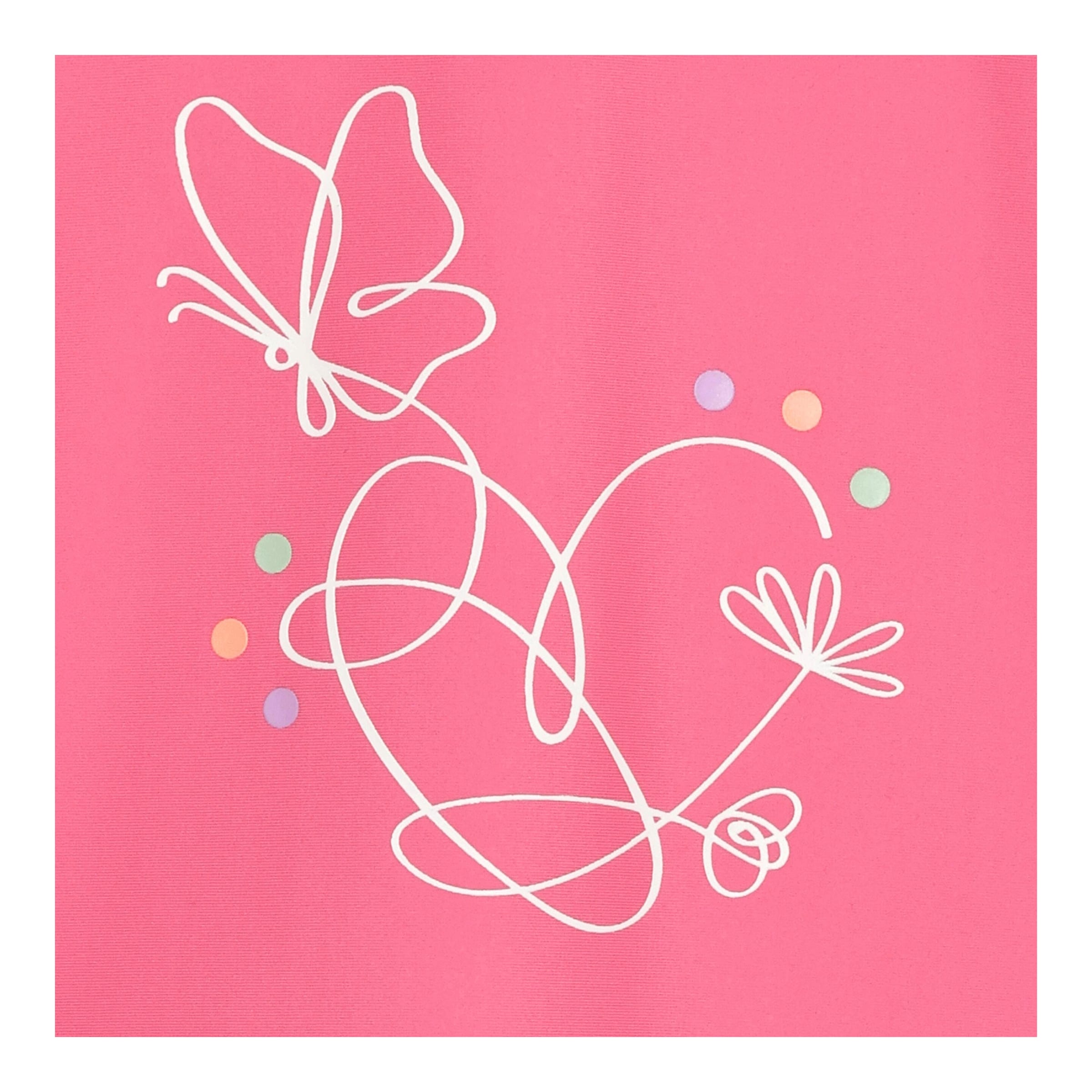 Bade-T-Shirt mit UV-Schutz Schmetterling