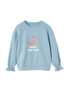 Mädchen Sweatshirt mit Tierprint