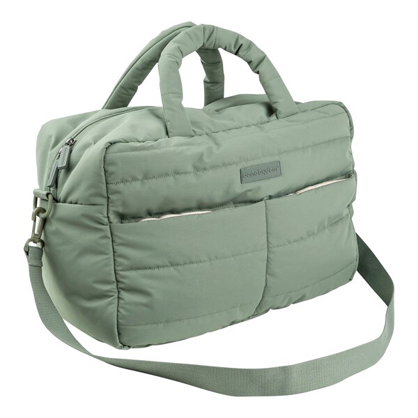 Gesteppte Wickeltasche - grün