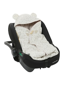 Baby Sweat-Einschlagdecke, Plüschfutter