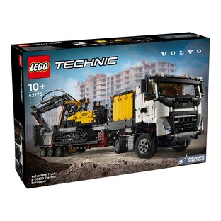 42175 Volvo FMX LKW mit EC230 Electric Raupenbagger