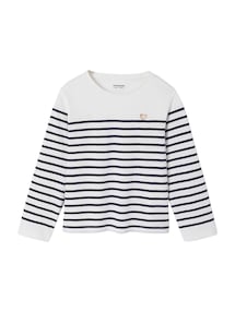 Geringeltes Mädchen Shirt