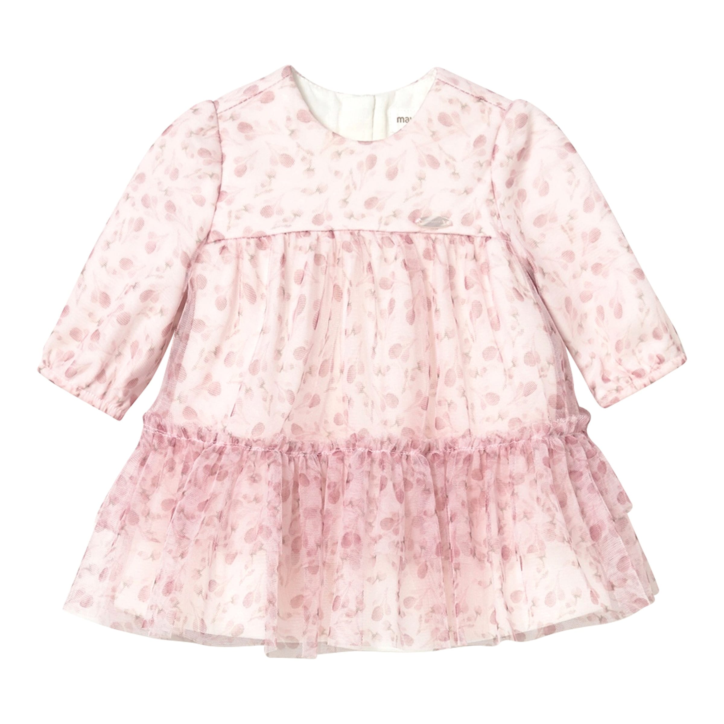 Mayoral Tüllkleid langarm Blüten