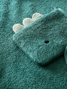 Baby Kapuzenbadetuch & Waschhandschuh DRACHE