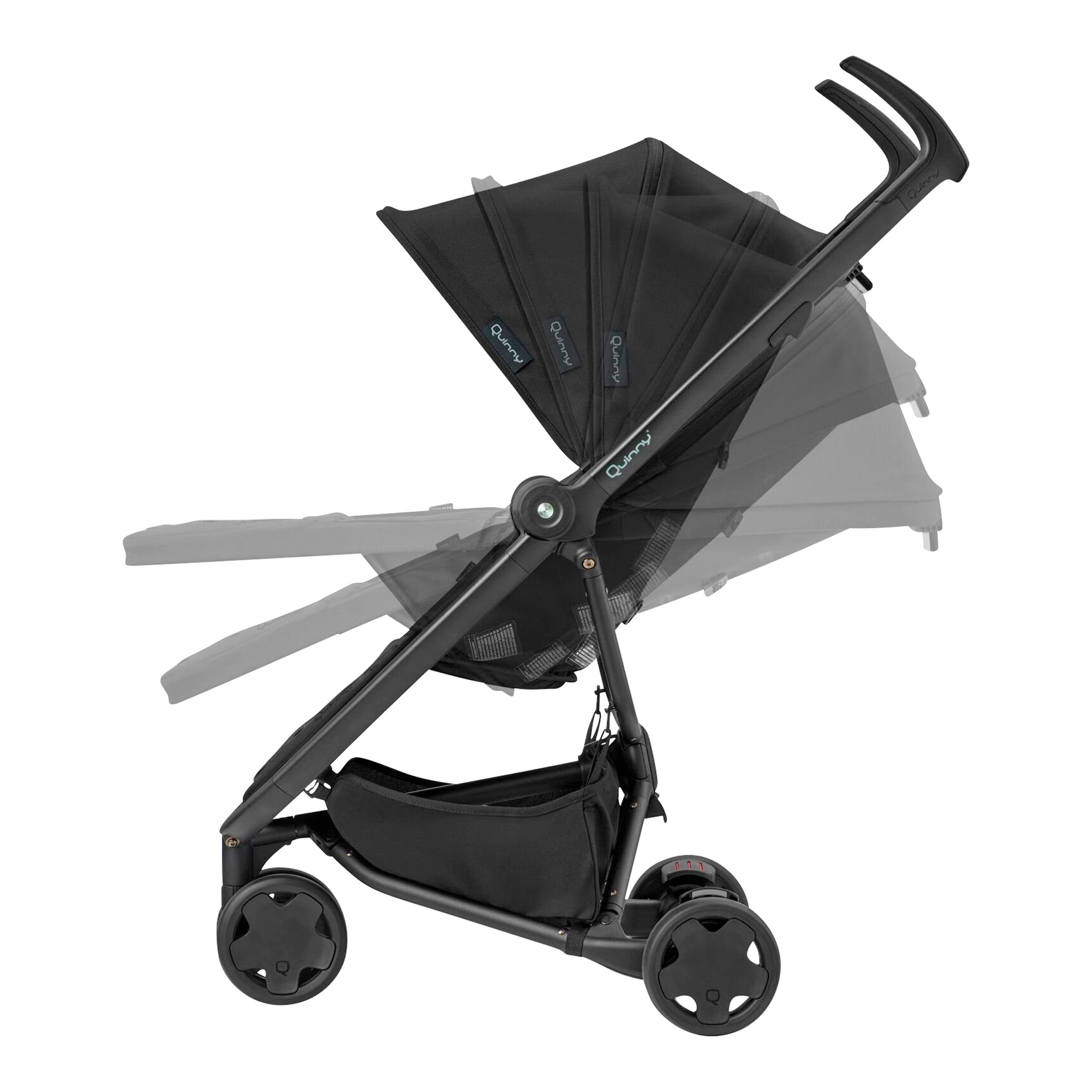 Quinny Buggy Zapp Flex black on black