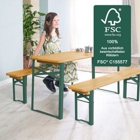 Kinderparty-Garnitur  Outdoor FSC