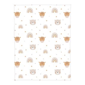 Babydecke Microfaserflausch 75x100 cm 