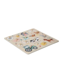 Steckpuzzle LOVELY FARM, Holz FSC®