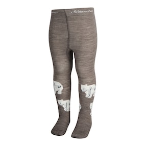 Woll-Strumpfhose Eisbär
