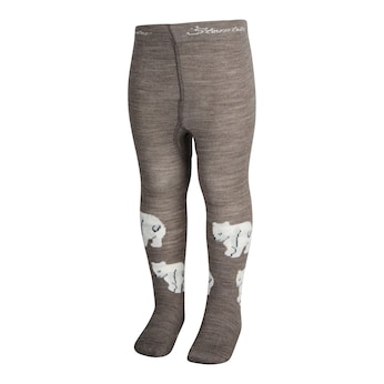 Woll-Strumpfhose Eisbär