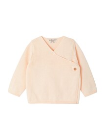 Bio-Kollektion: Strickjacke für Neugeborene