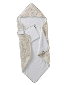Baby Geschenk-Set: Kapuzenbadetuch & Waschhandschuh BABYLON,