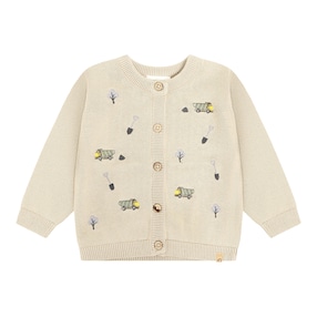 Strickjacke Baustellenfahrzeuge